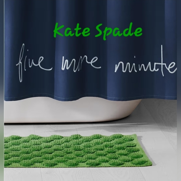 kate spade | Bath | Kate Spade New York Dotted Woven Bath Rug 7 In X 24 ...